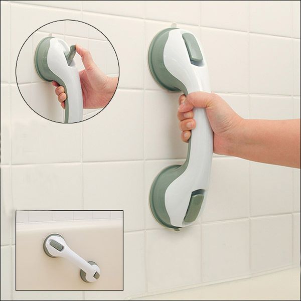Wholesale- Safer Strong Sucker Helping Handle Hand Grip Handrail for children old people Keeping Balance Bedroom Bathroom Accessories