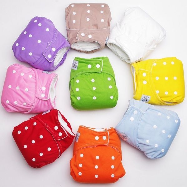 

kids infant reusable washable baby cloth diapers nappy cover adjustable
