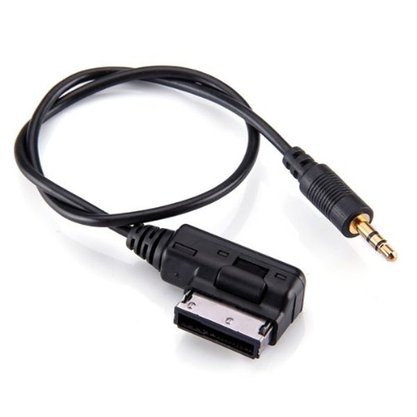 iPhone HTC One iPod Samsung Galaxy 3.5 mm AUX Entrada de Audio Cable Adaptador de M/úsica para Volkswagen Xperia en Coche para Conectar MP3 LG OEM Lumia Huawei