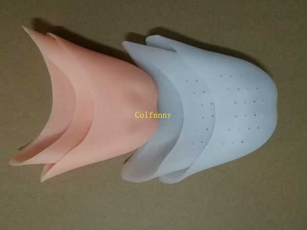 

50pairs/lot fast shipping silicone gel toe sleeve comfortable ballet high heel toe sleeve pain relief protect foot care sleeve