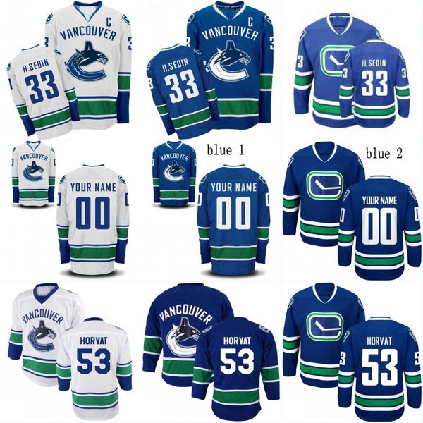 

Vancouver Canucks Jersey 53 Bo Horvat 33 Henrik Sedin 9 Jack Skille 43 Anton Rodin 31 Anders Nilsson 20 Brandon Sutter Hockey Jerseys