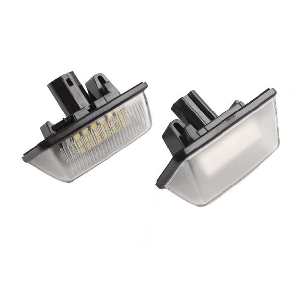 

for toyota crown 2pcs error 18smd led license plate lamp 12v