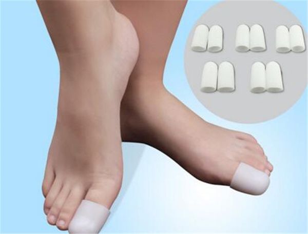 

Silica gel foot corn bli ter remover toe tube relief foot bunion pain toe finger protector cap oft cu hion callu e