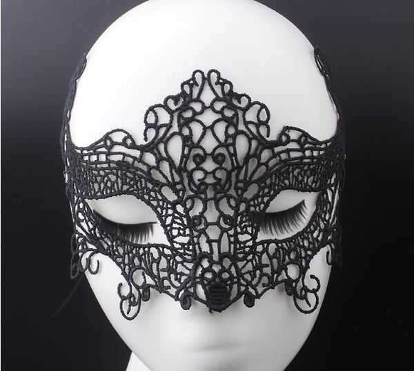 

20 pcs/lot venetian new arrival lady women lace eye mask party black lace goggles masquerade mask half face lace mask goggles, Blue;slivery