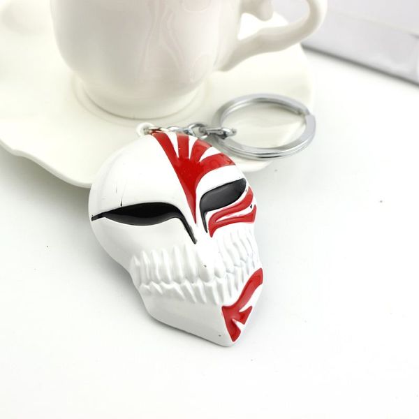 

china factory direct selling bleach god of death full mask key chain anime keychain for keys 20pcs, Silver