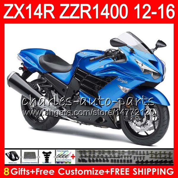 

Bodywork for kawa aki ninja zzr1400 zx 14r 2012 2013 2014 2015 2016 pearl blue 64no34 zzr 1400 14 r zx 14r zx14r 12 13 14 15 16 fairing kit