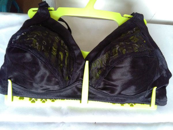 

women's black lace patchwork no padded push up wire bra 36c 38b 38d 40b, Red;black