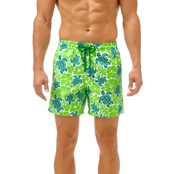 Vilebre Brand Quality Mens Shorf Board Surf Summer Sport Beach Homme Бермудские штаны Краткие штаны быстро сухие серебряные звезды