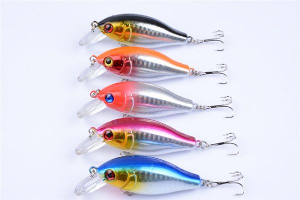

freshwater crank fishing lure 11g 7.5cm abs plastic bass trout bait ray laser shad lure