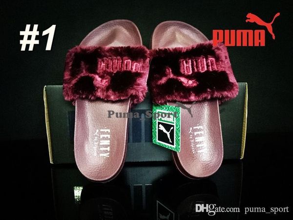 Acheter Puma Leadcat Fenty Rihanna Chaussures Femme Pantoufles