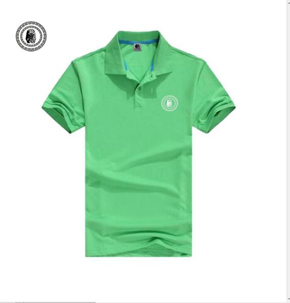 

s605 fashion last kings mens skateboards hip hop polos solid shirt short sleeve cotton polo high quality, White;black