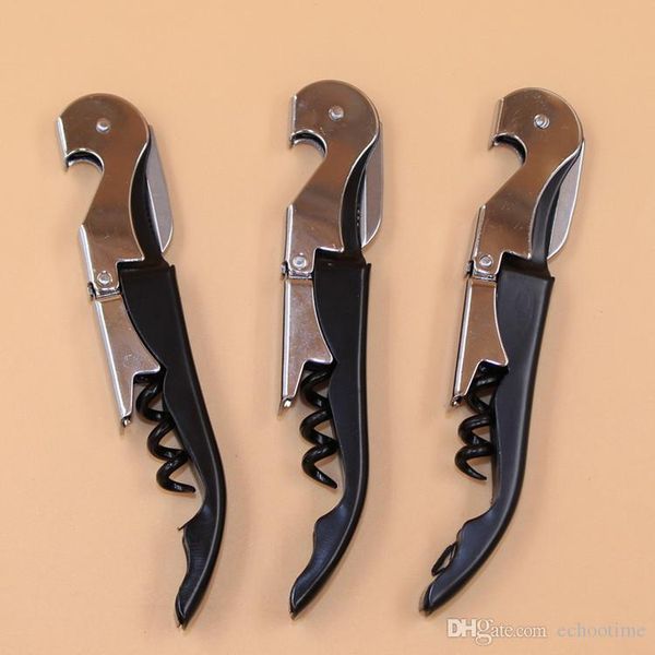 

500pc tainle teel bottle opener ea hor e wine cork crew opener wine cork crew tool multifunction opener with dhl hipping