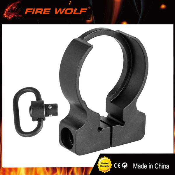 

FIRE WOLF QQuick Detach QD End Plate Sling Swivel Adapter Mount Attachment For Hunting .223/5.56 Carbines AR15 M4 Rifle