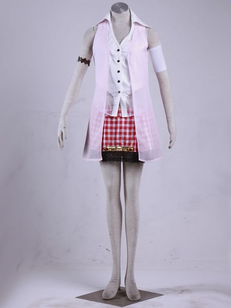 

final fantasy xiii serah farron halloween cosplay costume, Black