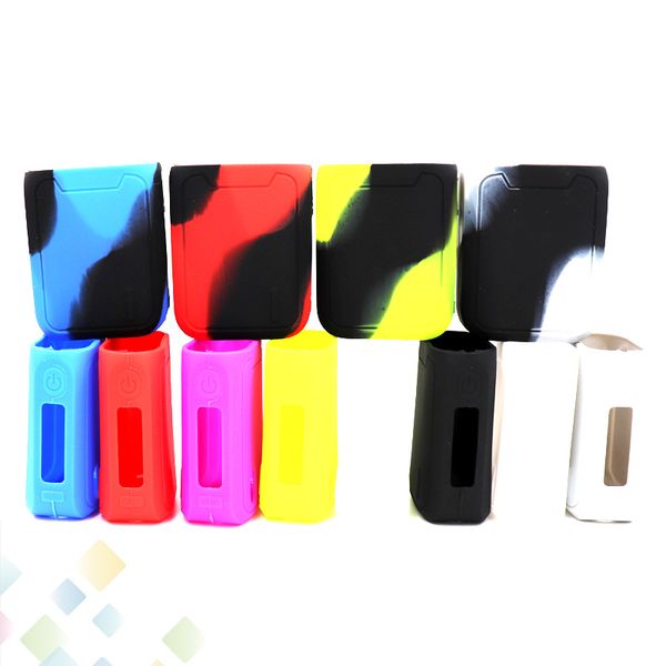 

Vaporesso Swag 80W Silicon Case Swag Skin Cases Colorful Soft Silicone Sleeve Cover Skin For Swag 80W Box Mod DHL Free