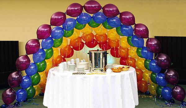 Link-o-loon Qualatex Balonlar Doğum Günü Noel Düğün Balon Diy Bağlantı Çelenk Kemeri Parti Dekorasyonları 12 '' 10 '' 6 '' Mağaza Dekoru