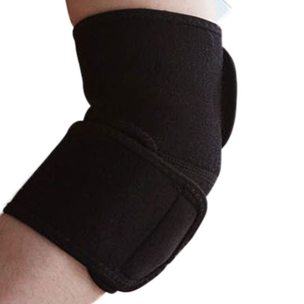 

outdoor elbow two-piece basketball tennis game sports compression elbow, Black