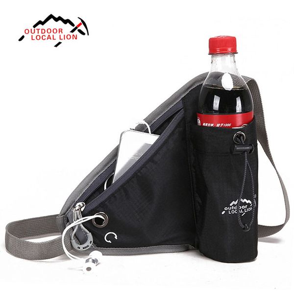 

running travel belt money nursing waist bag fanny pack outdoor cycling bike belt with water bottle waist bags 6608