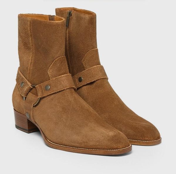 

Man fa hion lp cla ic wyatt 40 harne boot in black leather per onalized men 039 martin boot cowboy boot ize 46