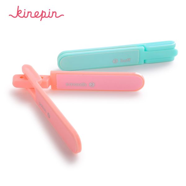 

wholesale- kinepin portable 4 sides nail file buffer folding nail art tools 4 way nail shiner smooth nails manicure buffing polish