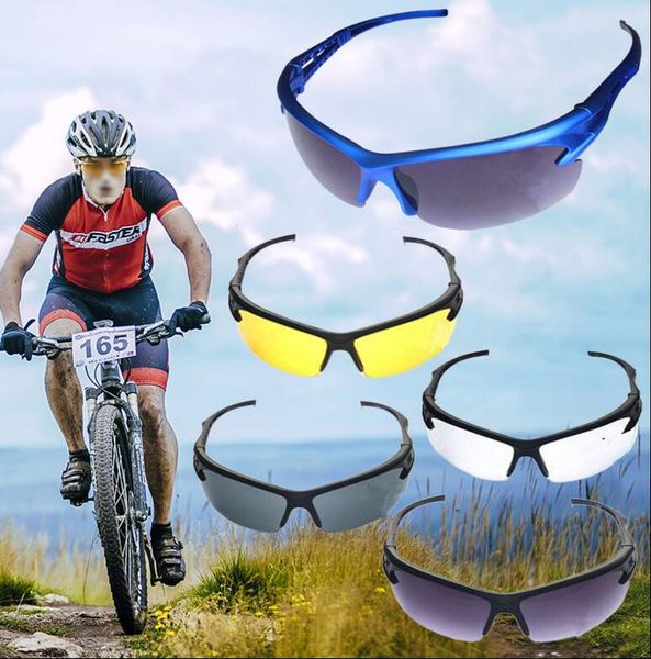

men cycling sunglasses night vision goggles eyeglasses outdoor sports sun glasses fashion sun glasses eyewear kka1980, White;black