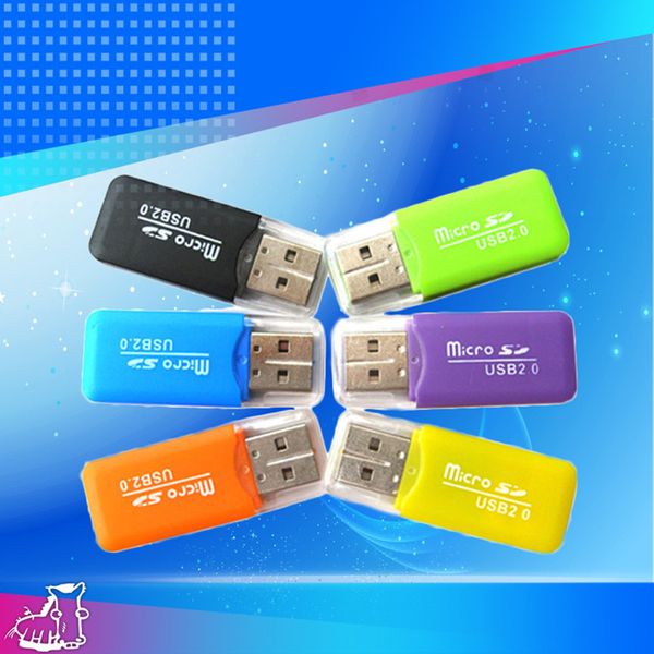 

wholesale 2.0 card reader tf dedicated drive mini card reader, memory card reader