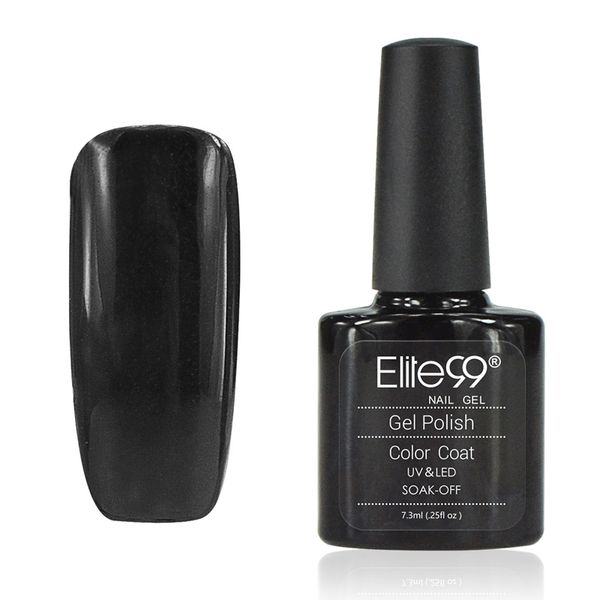 

wholesale-elite99 7.3ml pure black uv nail gel polish for 3d colorful phantom buider led uv nail polish manicure long lasting gel