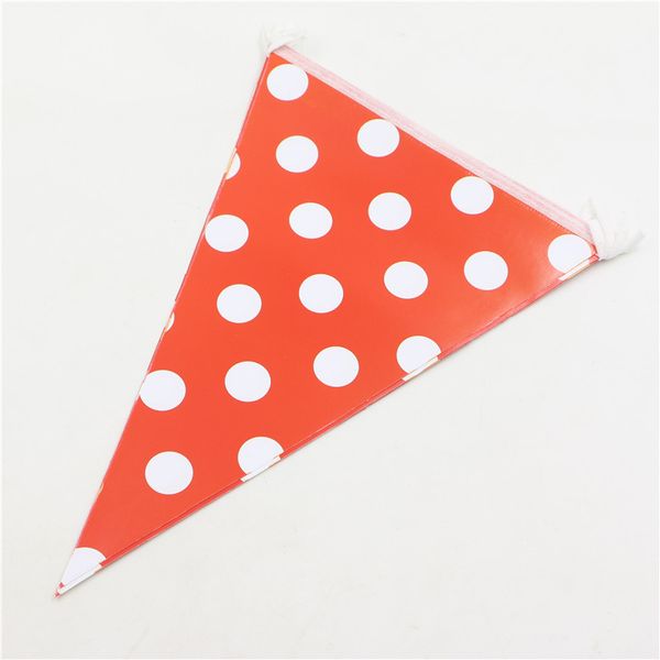 

оптово dot бумаги баннеры красные флаги дети дни рождения украшение фон для рождения партии свадьбы