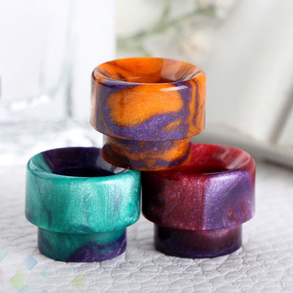 

Round Epoxy Resin Drip Tip fit Battle Cap AV Cap Kennedy 24 RDA Atomizer Epoxide Resin Mouthpiece Wide Bore Drip Tips DHL Free