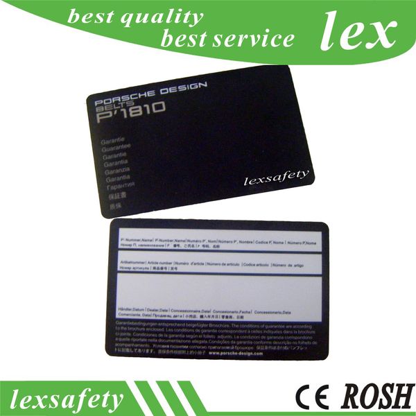 Fornitore di schede RFID Stampa 100 pezzi / lotto F08 1K 13,56 MHz Sconto Contatto in plastica PVC Payments Card / PayPass IC Cards