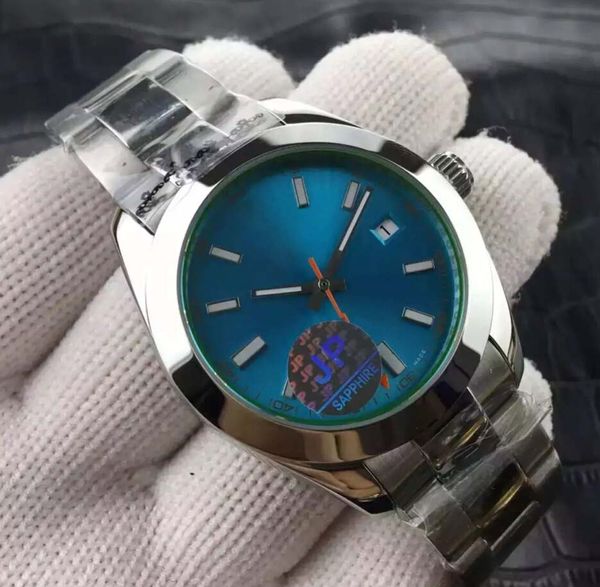 

последняя версия According calendar Luxury 2824 Movement 40mm blue 116400 автоматические механические муж