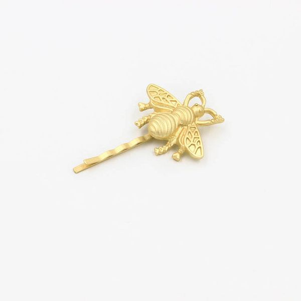 2019 Fashion Women Jewelry Brand Bijoux Bee Hair Pins Gold Clips