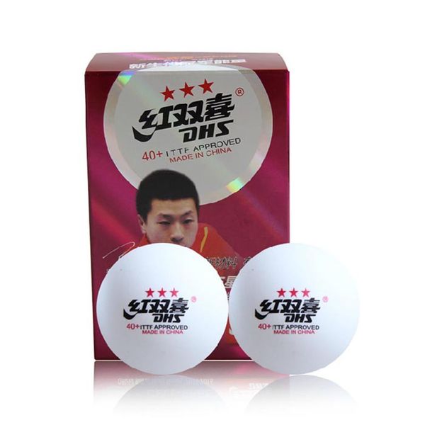 

wholesale- 12 pieces dhs 3-star (3star, 3 star) 40+ (new materials) white table tennis / pingpong balls