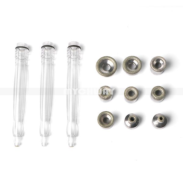 

diamond dermabrasion mircrodermabrasion dermabrasion machine with 9pcs of diamond tips and 3pcs diamond wand