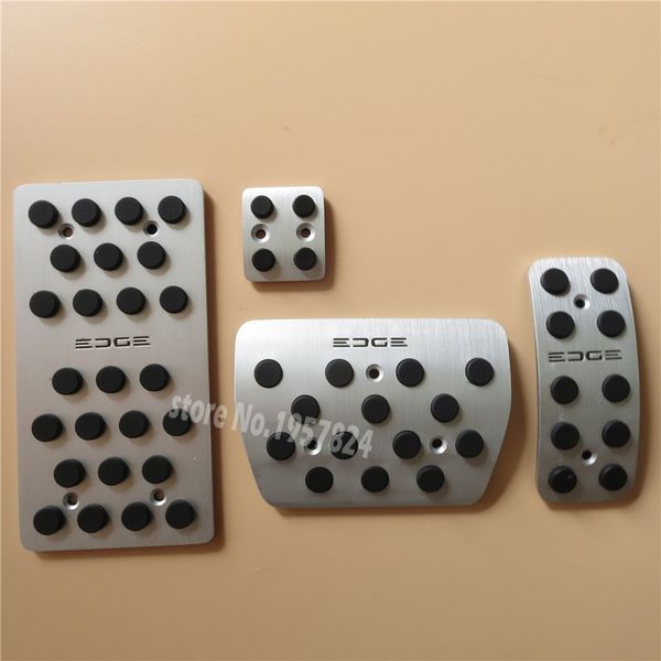 

for ford edge fuel brake foot rest at pedals plate non slip accelerator brake pedal pads,car styling 03
