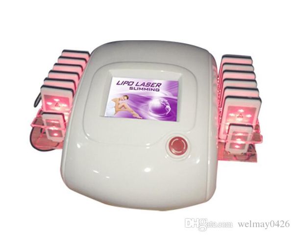 

portable 14 laser pads liposuction laser lipolaser slimming machine