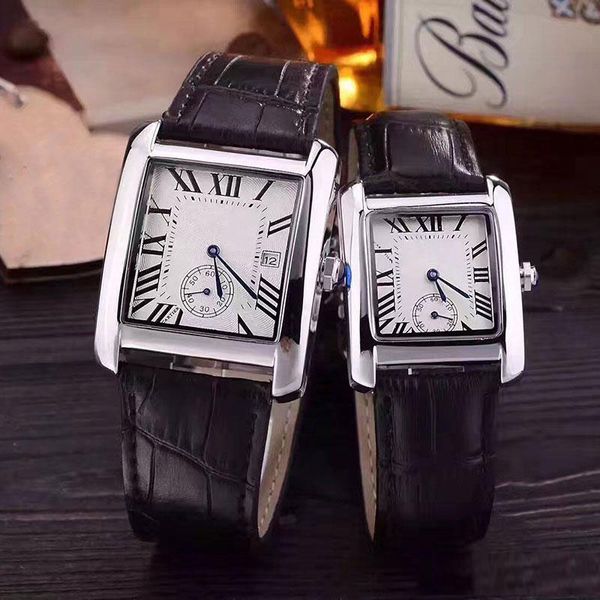 

горячие моды роскошные часы платье повелительница мужские часы рим номера кожаный ремешок повседневный top brand кварцевые наручные часы для, Slivery;brown