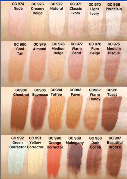 

Christmas Hot Sale Conceal Makeup HD Professional Concealer 17 Colors Face Creamy Concealing Corrector Foundation Primer Free Shipping