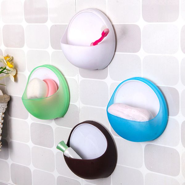 Простая жизнь Soapbox мыло стойки стены всасывания мыло держатель присоски soapbox ванная комната кухня инструмент
