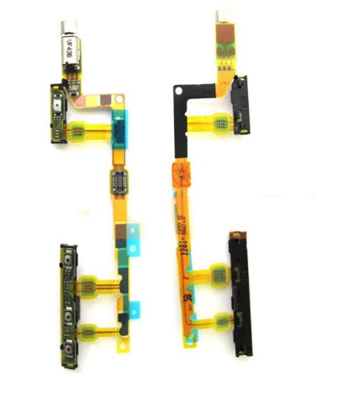 

original replacement parts power volume flex cable for sony xperia z3 compact z3 mini m55w,