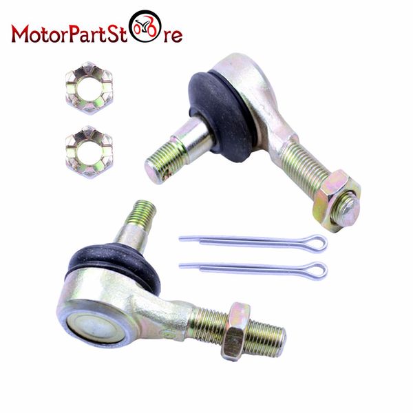

wholesale- bolt tie rod end ball joint joiner m10 m12 for 110cc 125cc 150cc 250cc quad dirt bike atv buggy go kart motorcycle #