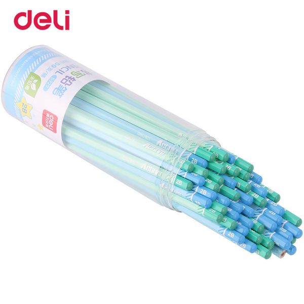 

eco-friendly 50 pcs/set standard pencil set of pencils 2b office & school supplies cute simple design pencils for drawing, Black;red