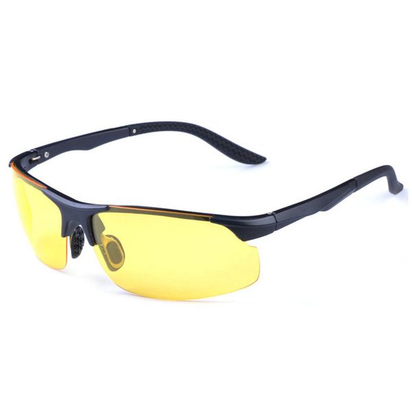

wholesale- new 2016 uv400 hd night vision polarized glasses driving sunglasses eye glasses oculos de sol le3, White;black