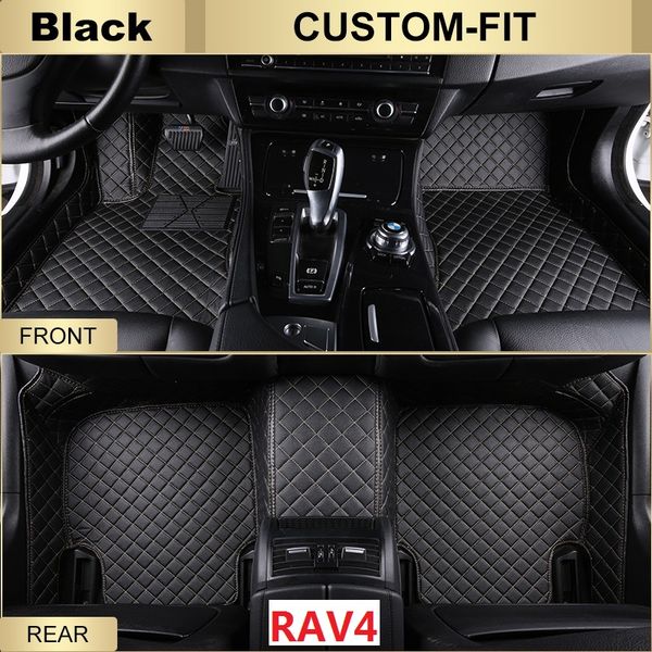 2019 Scot All Weather Leather Car Floor Mats For Toyota Rav4