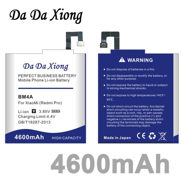 

Da Da Xiong 4600mAh BM4A Battery for Xiaomi Hongmi Redmi Pro Battery