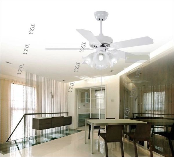 

Ceiling fan ceiling lamp Minimalism modern wood leaves bedroom ceiling light Fan with remote control restaurant