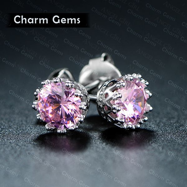 

fashion jewelry new 925 silver tortoise opal earrings fit pandora female crystal from swarovski simp, White