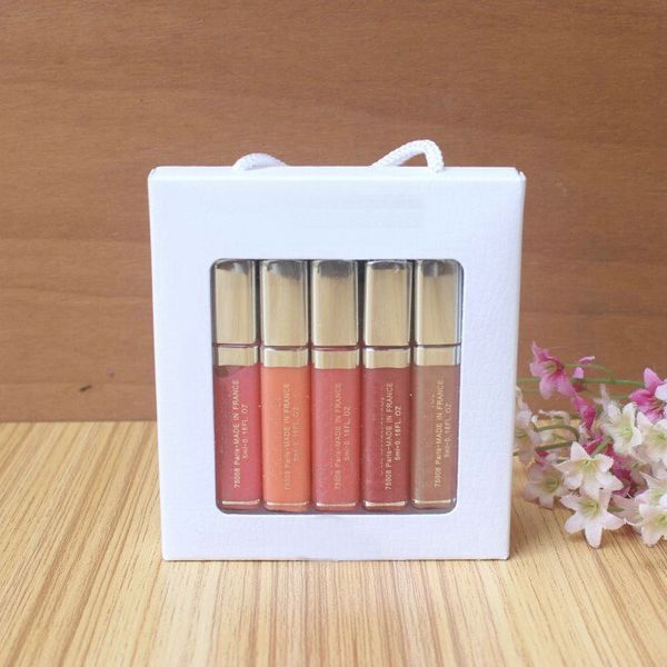 

Lip hape lip glo 5 color lipglo makeup co metic hipping
