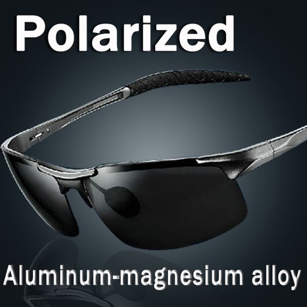 

wholesale- new polaroid sunglasses men polarized driving sun glasses mens sunglasses brand designer fashion masculino 8177, White;black