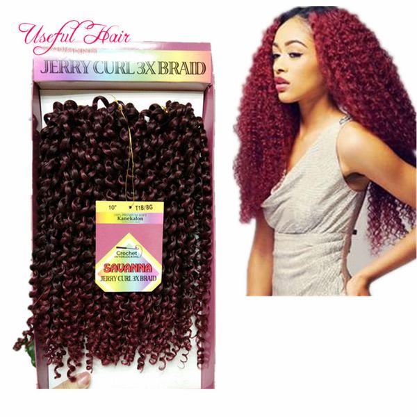 

marley twist savana mambo ombre crochet hair extensions christmsa braid in bundles 10inch deep wave crochet braids hair for black women
